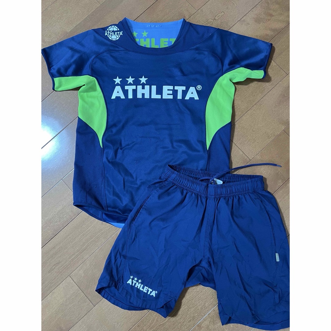 ATHLETA - アスレタ 上下セット 140の通販 by まこ's shop ATHLETA - アスレタ 上下セット 140の通販 by まこ's shop