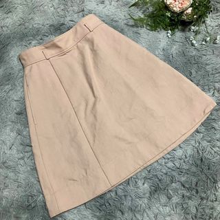 ジルスチュアート(JILLSTUART)の【JILLSTUART】ベージュ フレアスカート ハイウエスト(ひざ丈スカート)