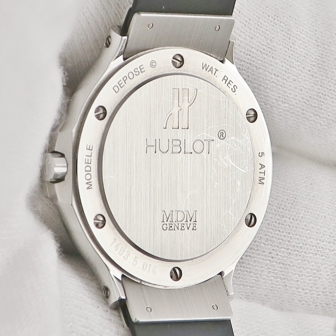 HUBLOT - ウブロ MDM 1403.5.014 純正ダイヤ ブラック HUBLOT - ウブロ MDM 1403.5.014 純正ダイヤ ブラック