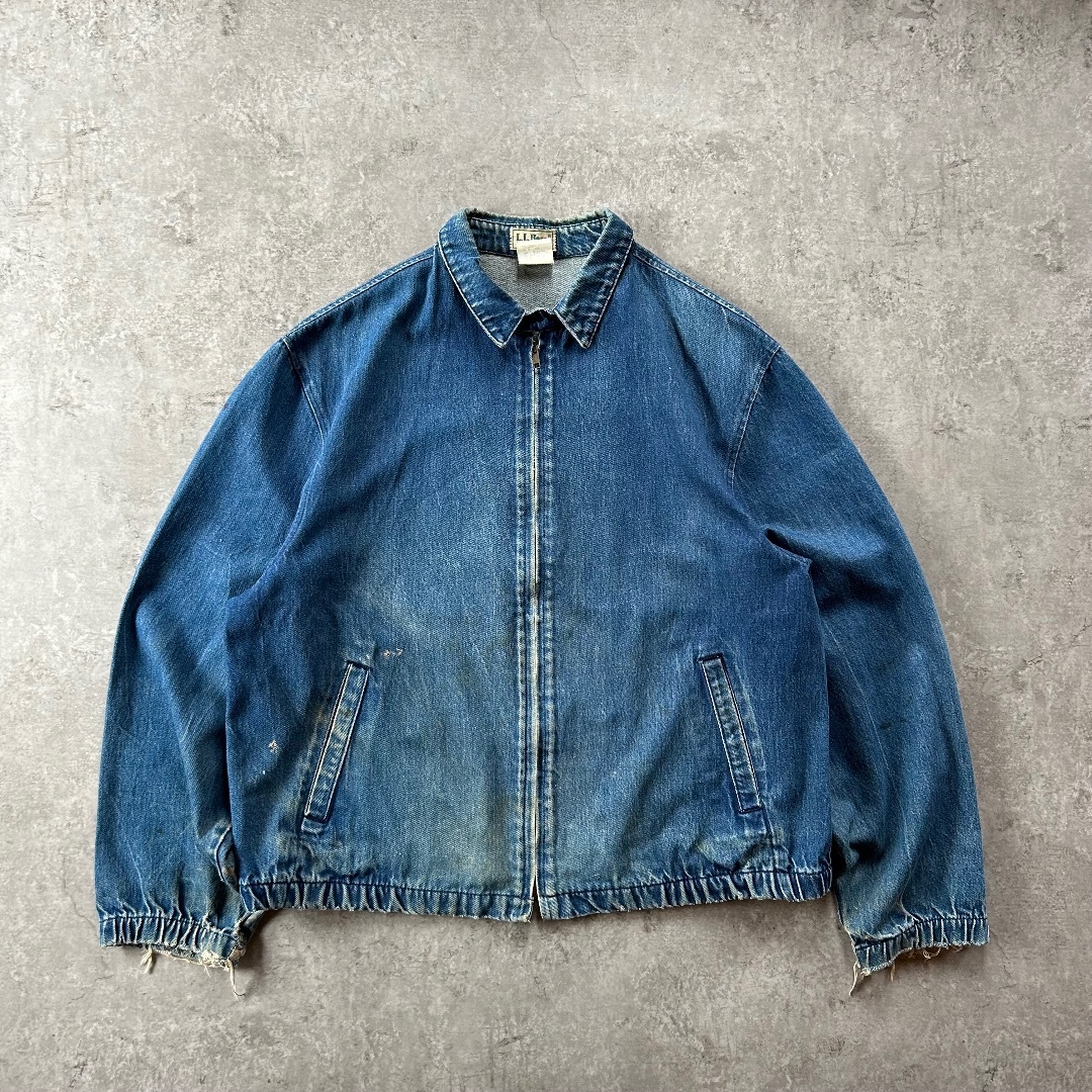 L.L.Bean - 70s80s エルエルビーン デニムジャケット/スウィング L.L.Bean - 70s80s エルエルビーン デニムジャケット/スウィング