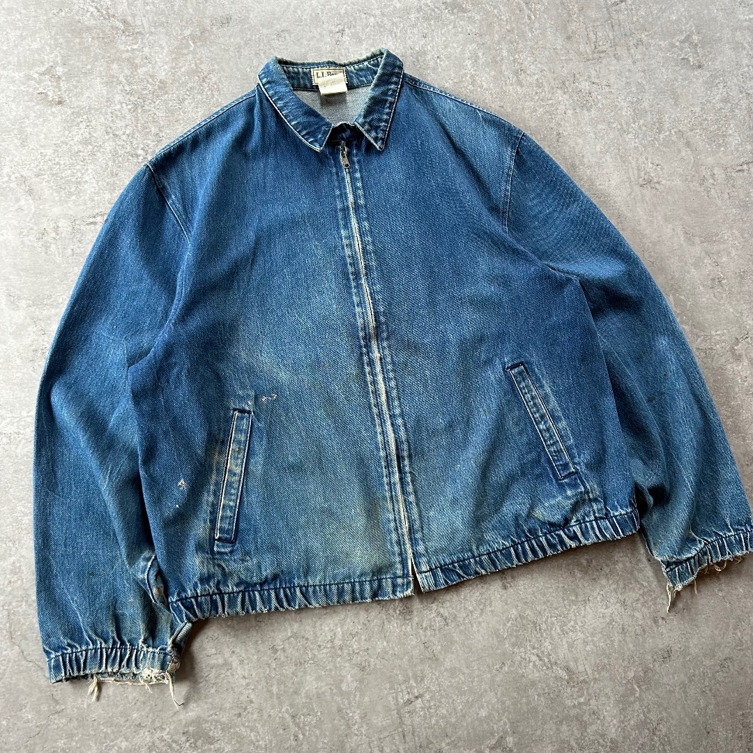レビュー高評価のおせち贈り物 L.L.Bean - 70s80s エルエルビーン デニムジャケット/スウィング 女性用