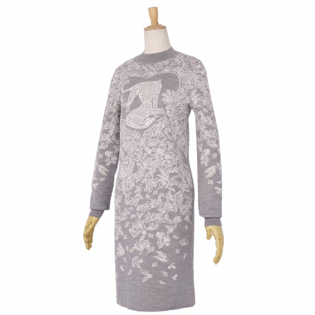 HERMES - 極美品 エルメス HERMES ワンピース 19AW JUNGLE LOVE HERMES - 極美品 エルメス HERMES ワンピース 19AW JUNGLE LOVE