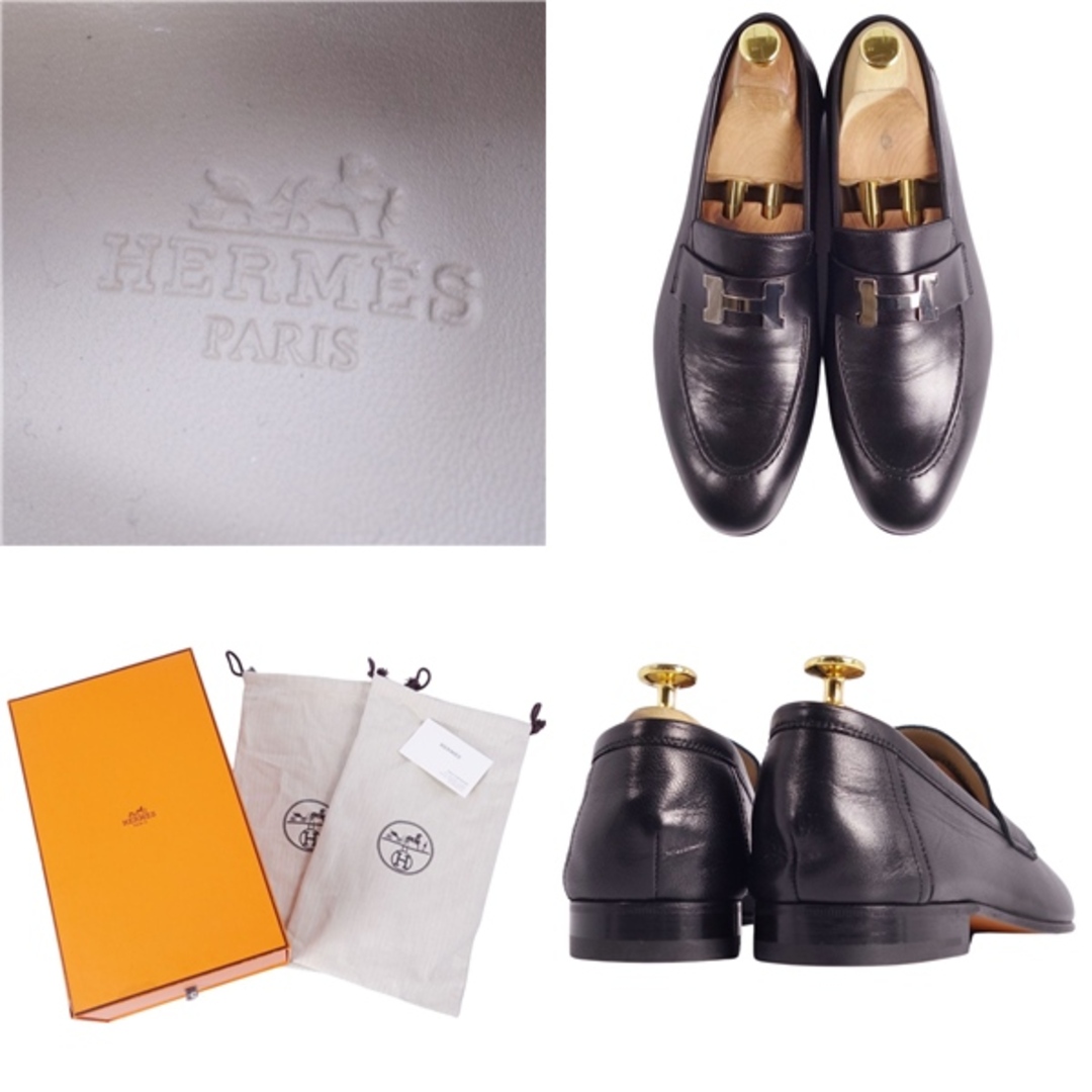 HERMES - 未使用 エルメス HERMES ローファー モカシン PARIS HERMES - 未使用 エルメス HERMES ローファー モカシン PARIS