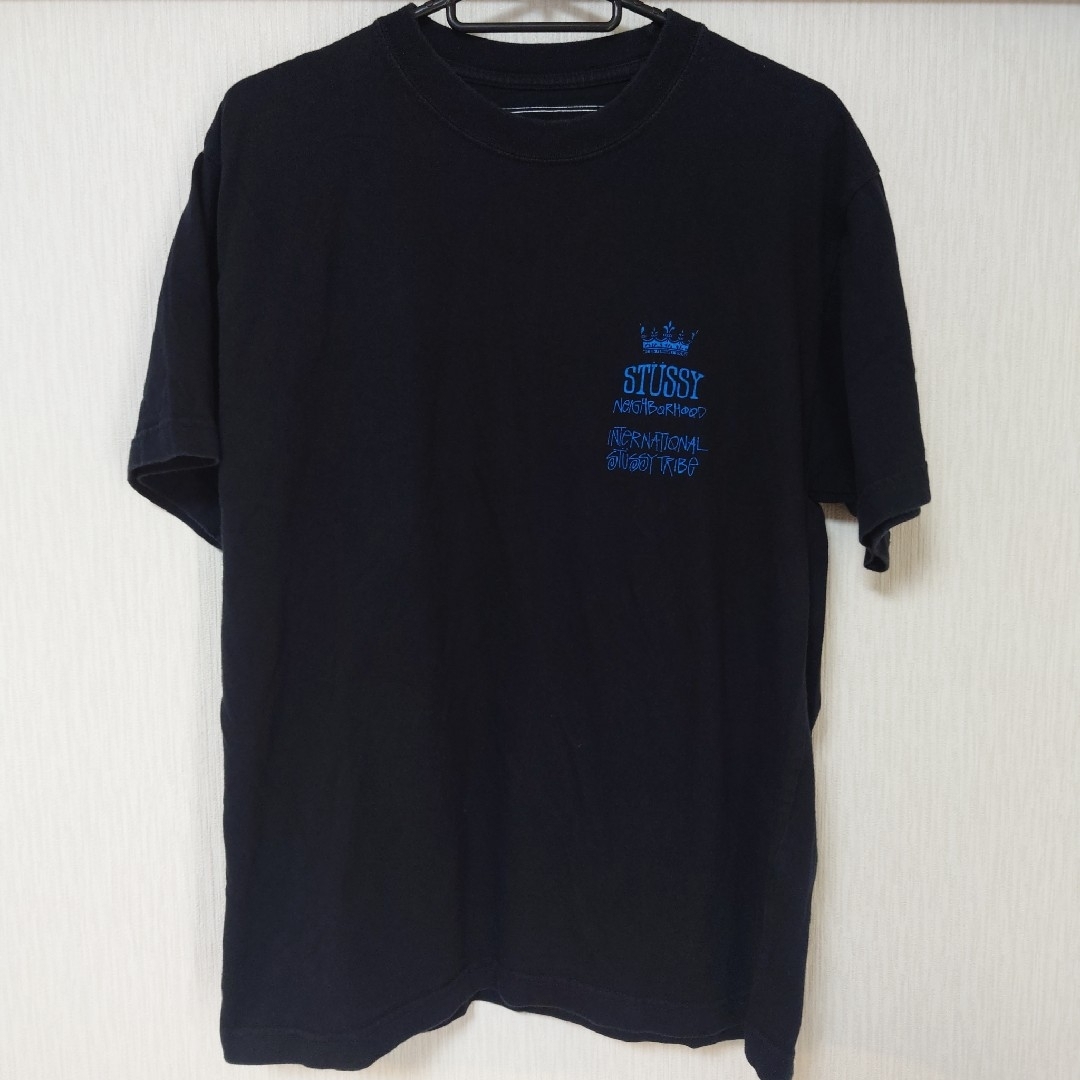 STUSSY - STUSSY×NEIGHBORHOOD コラボ Tシャツ ブラック Sサイズ STUSSY - STUSSY×NEIGHBORHOOD コラボ Tシャツ ブラック Sサイズ