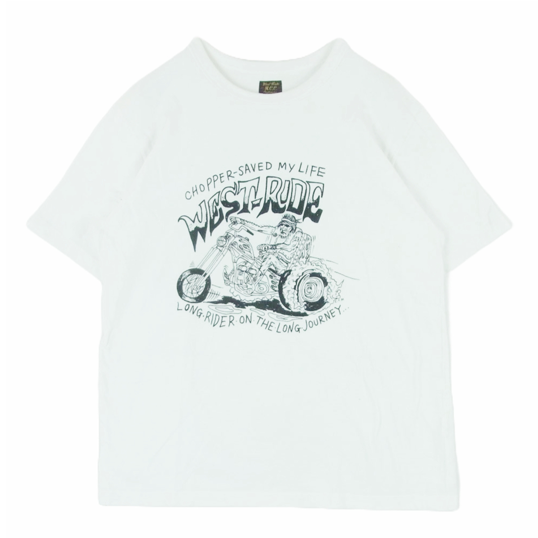 WESTRIDE - WESTRIDE ウエストライド LONG RIDER プリント T WESTRIDE - WESTRIDE ウエストライド LONG RIDER プリント T
