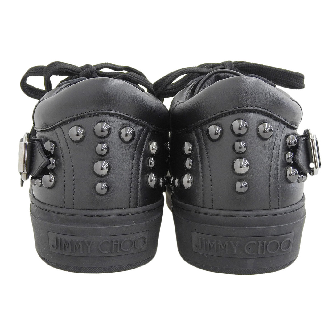 JIMMY CHOO - ジミーチュウ スタッズ レザー スニーカー メンズ JIMMY CHOO - ジミーチュウ スタッズ レザー スニーカー メンズ