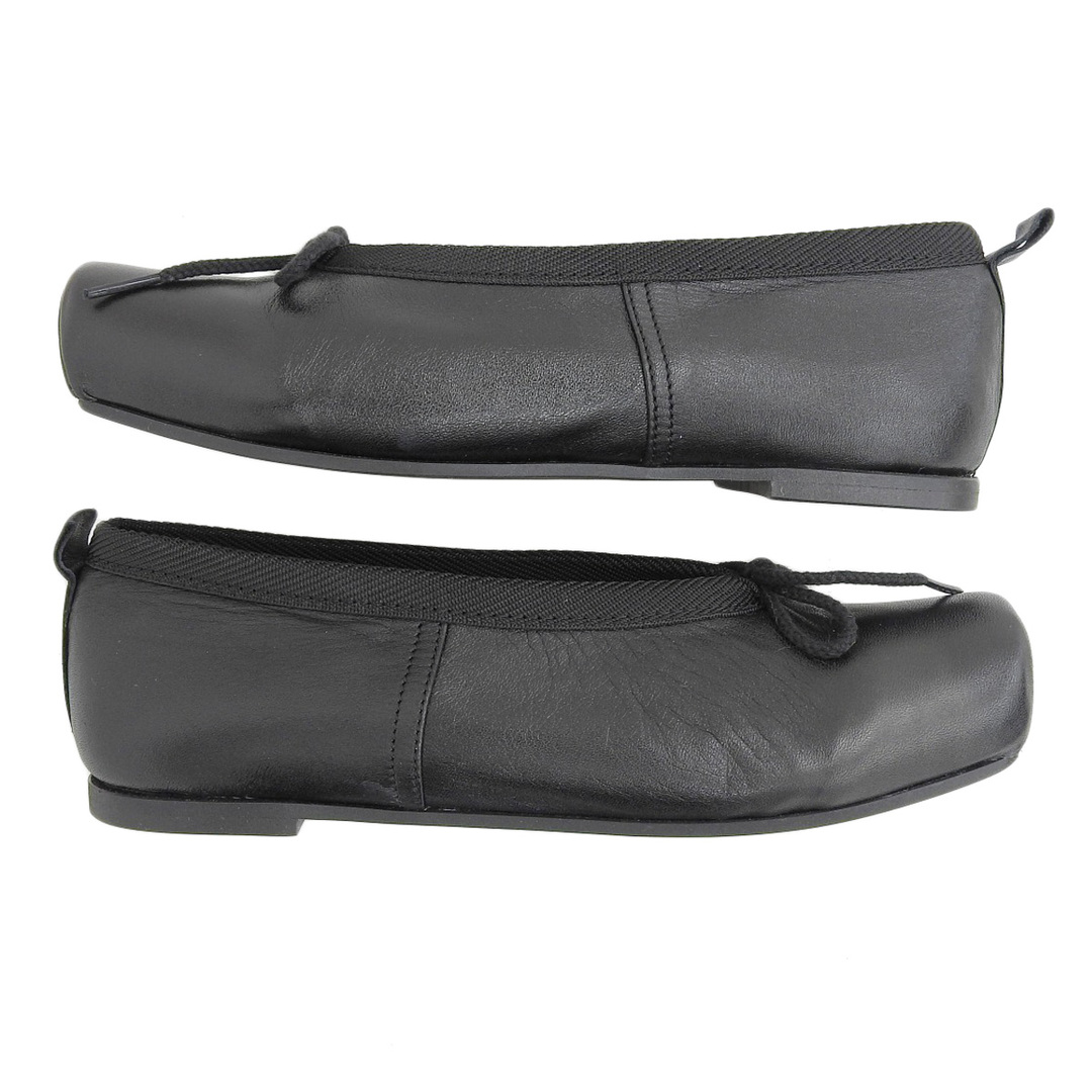COMME des GARCONS - コムデギャルソン レザー フラット COMME des GARCONS - コムデギャルソン レザー フラット