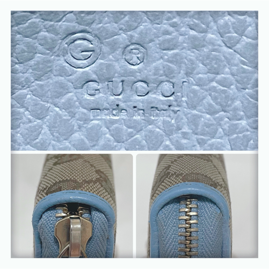 GUCCI - ✨️大人気 美品✨ グッチ キャンバス ラウンド GUCCI - ✨️大人気 美品✨ グッチ キャンバス ラウンド