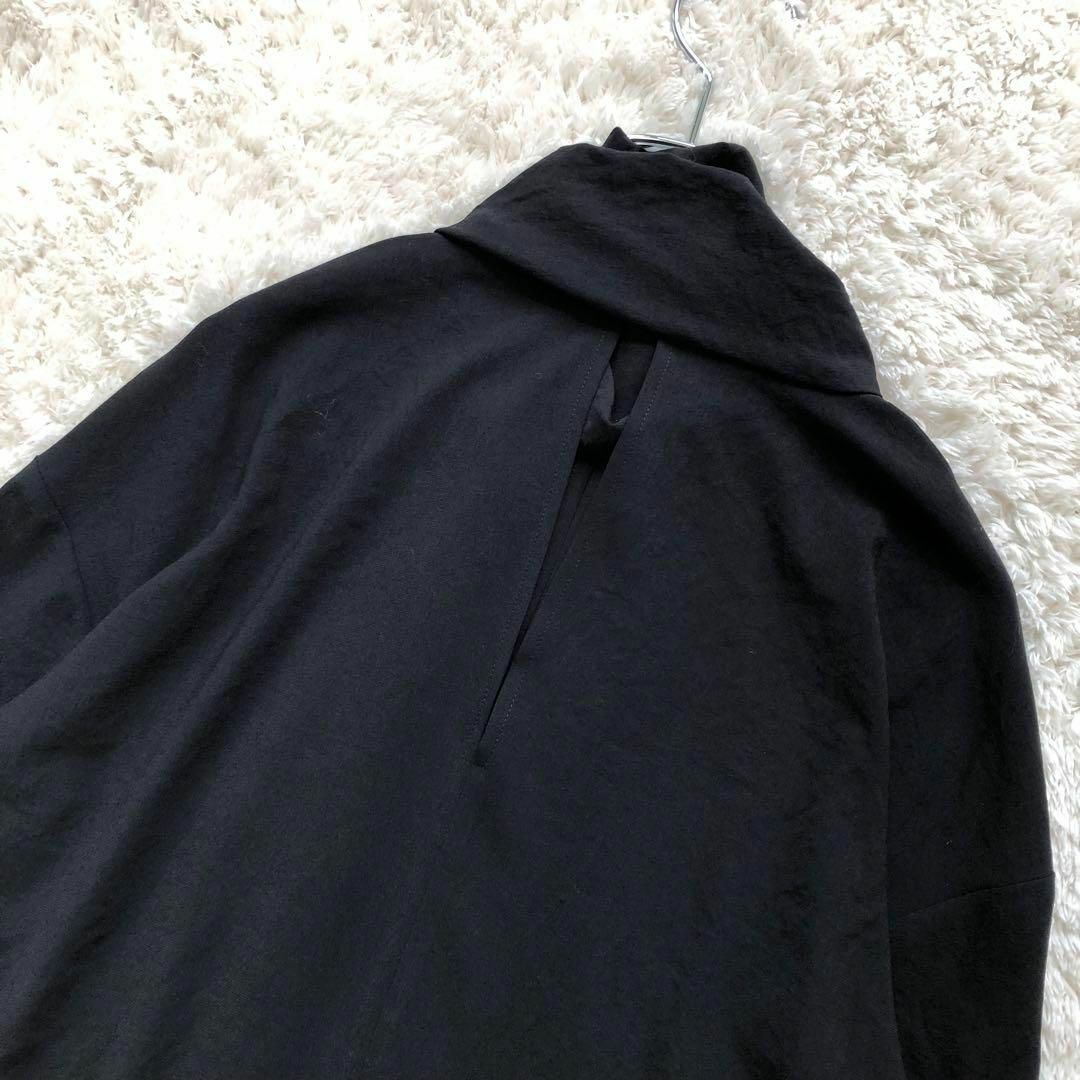 Whim Gazette シフォンボウブラウス F ブラック