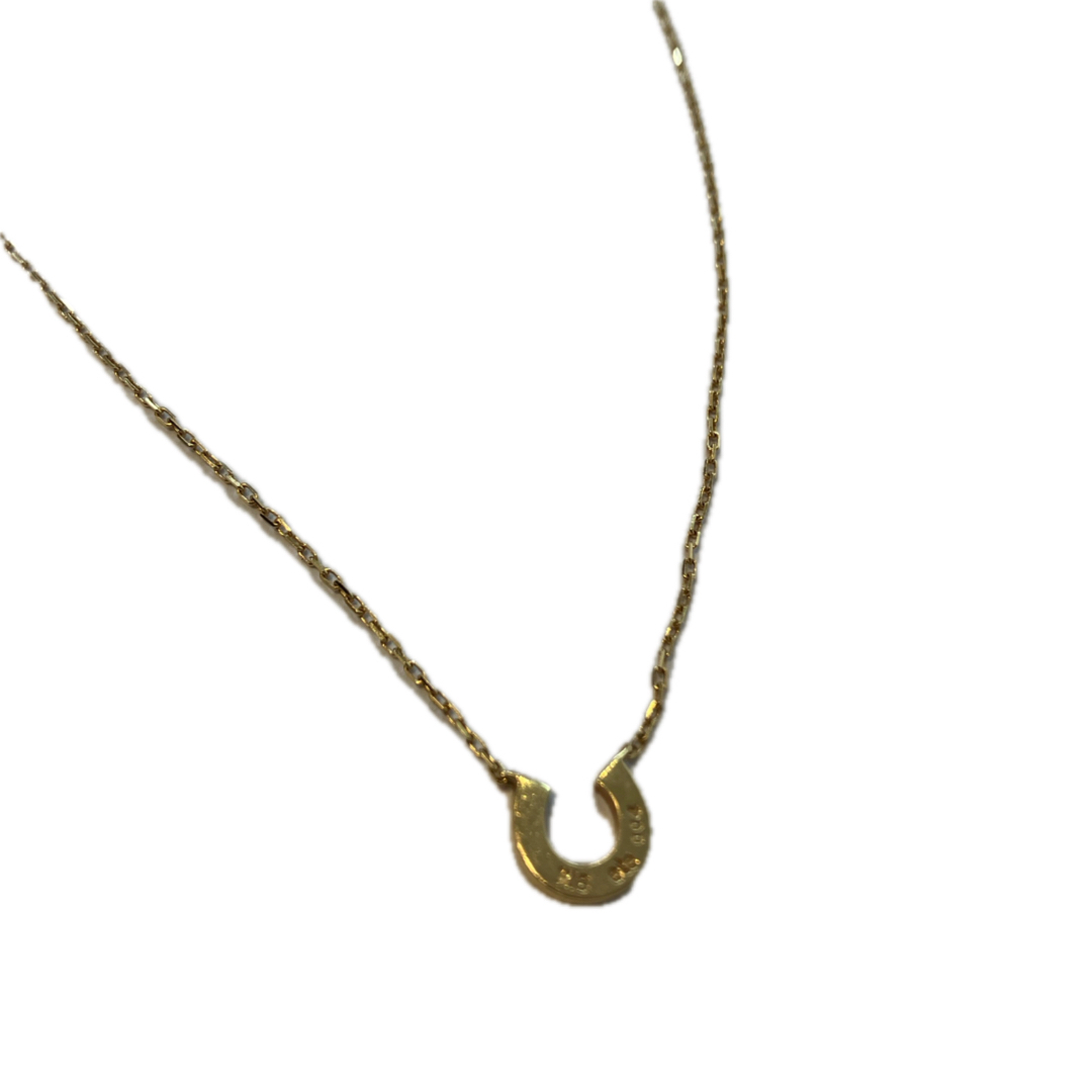 ete - ete k18 ダイヤモンド ホースシュー ネックレス ete - ete k18 ダイヤモンド ホースシュー ネックレス