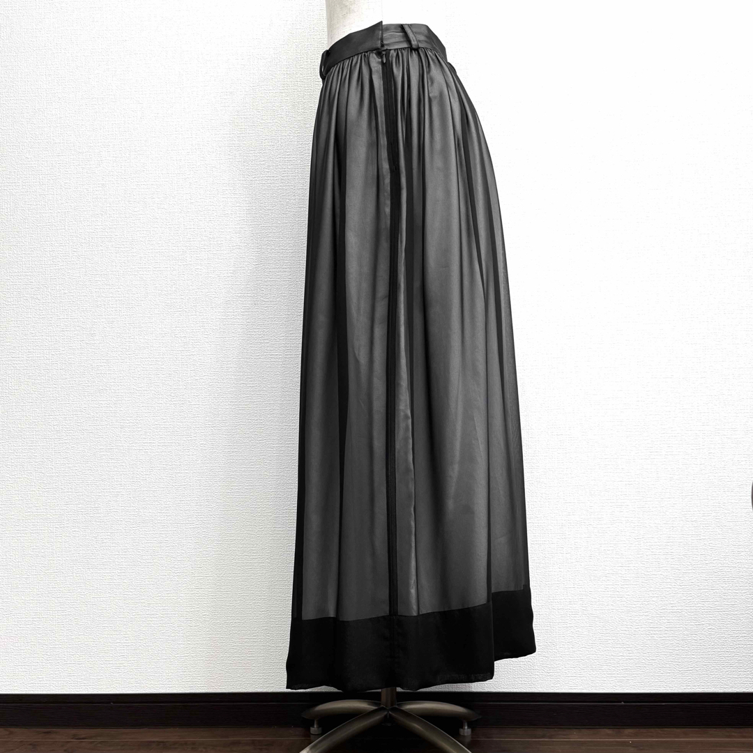 LIMI feu - 超美品 LIMI feu 22SS コットンサテン シフォン LIMI feu - 超美品 LIMI feu 22SS コットンサテン シフォン