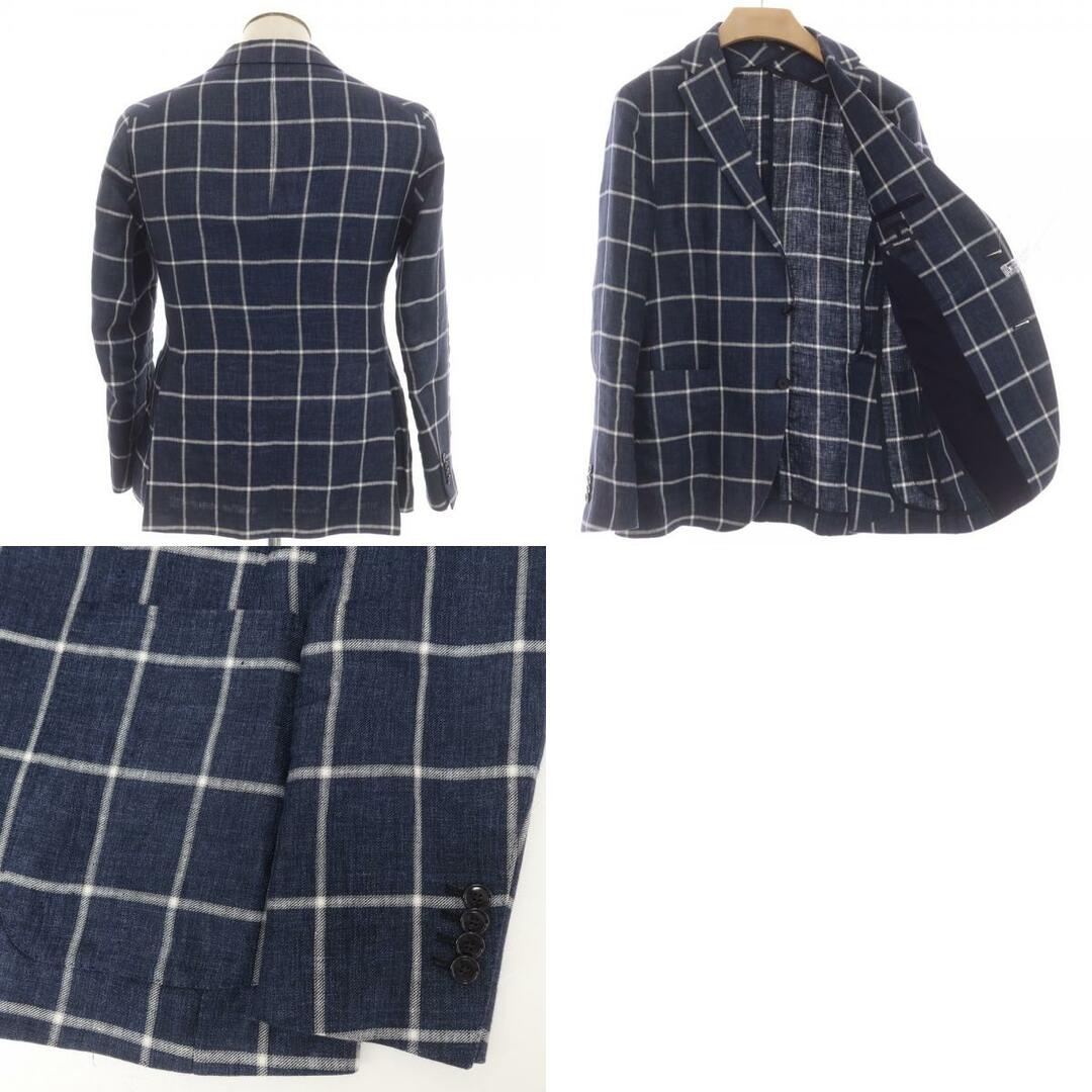 TAGLIATORE - 【中古】タリアトーレ TAGLIATORE リネン チェック TAGLIATORE - 【中古】タリアトーレ TAGLIATORE リネン チェック