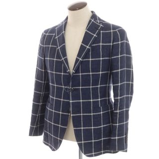 TAGLIATORE - 【中古】タリアトーレ TAGLIATORE リネン チェック TAGLIATORE - 【中古】タリアトーレ TAGLIATORE リネン チェック
