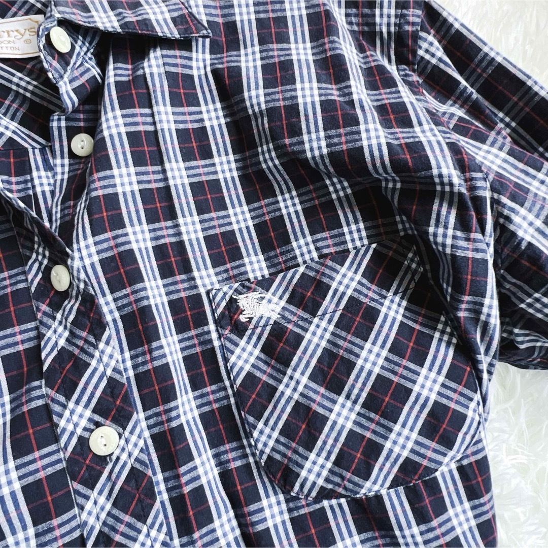 BURBERRY - バーバリーロンドン 長袖 シャツ ブラウス チェック BURBERRY - バーバリーロンドン 長袖 シャツ ブラウス チェック