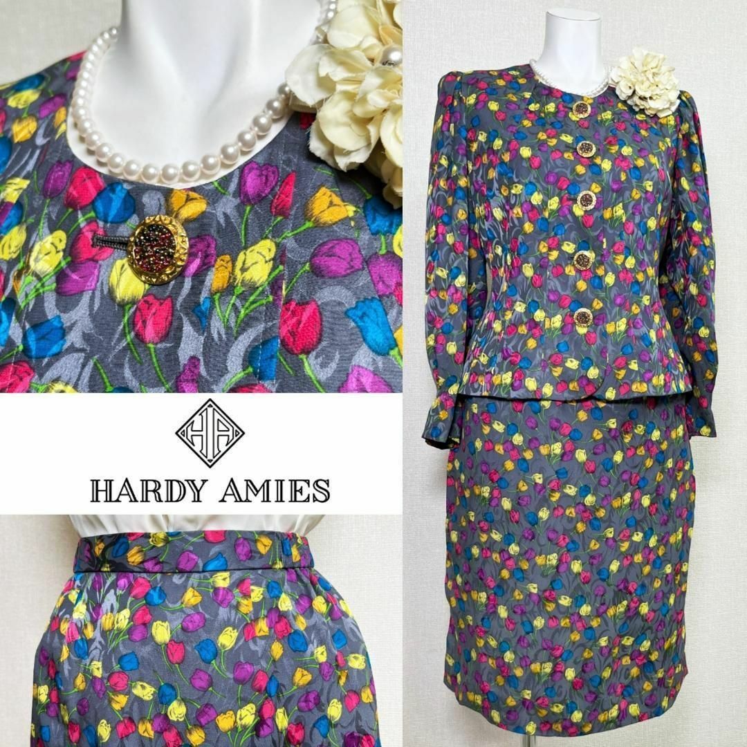 HARDY AMIES - ◾️当日発送可能!ハーディエイミス シルク100 HARDY AMIES - ◾️当日発送可能!ハーディエイミス シルク100