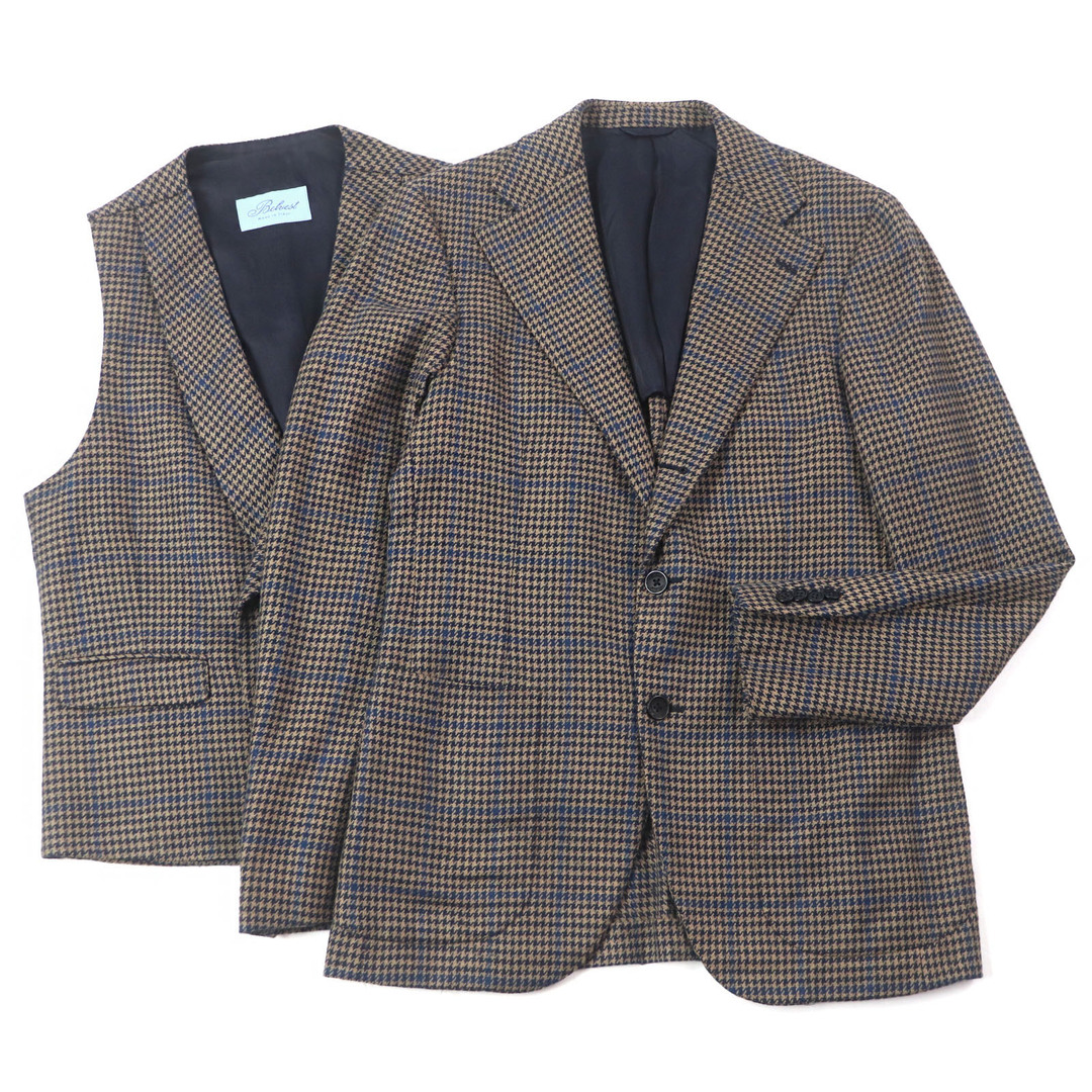 良品○belvest ベルベスト G71102 キャメル80% ツイード 良品○belvest ベルベスト G71102 キャメル80% ツイード