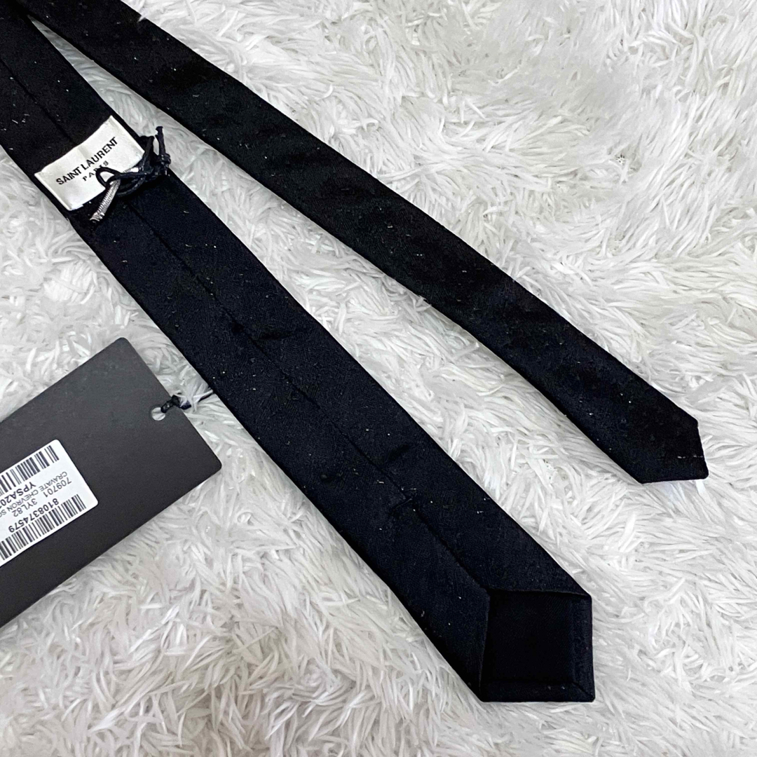 SAINT LAURENT - タグ付き 未使用 サンローラン ネクタイ SAINT LAURENT - タグ付き 未使用 サンローラン ネクタイ