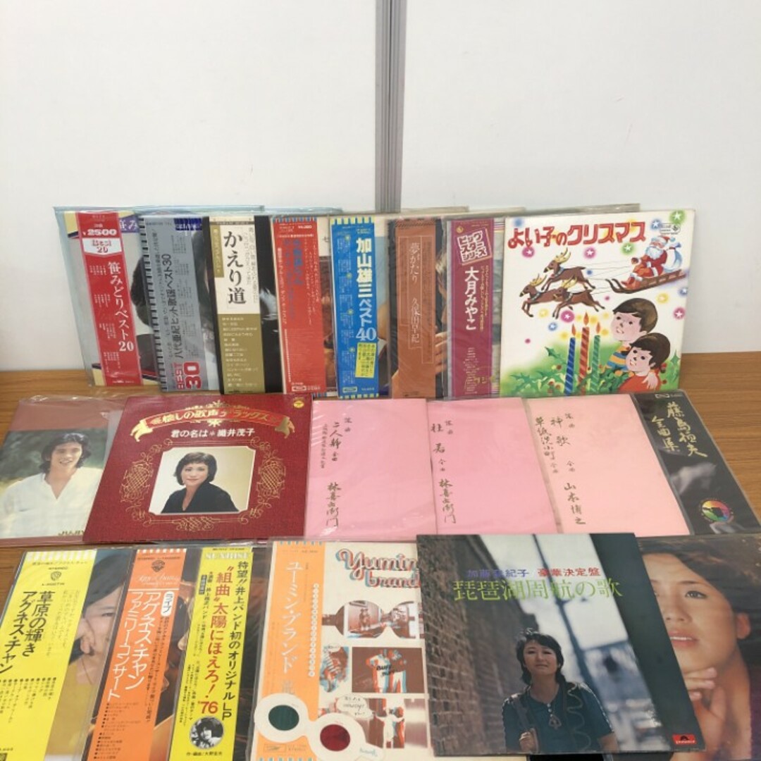 □02)【同梱不可】邦楽など LPレコードまとめ売り約100点大量 □02)【同梱不可】邦楽など LPレコードまとめ売り約100点大量