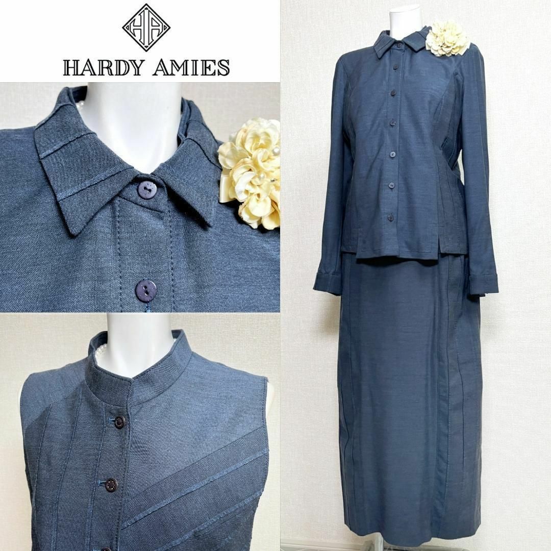 HARDY AMIES - ○当日発送可能【美品】英国王室御用達 ハーディ HARDY AMIES - ○当日発送可能【美品】英国王室御用達 ハーディ