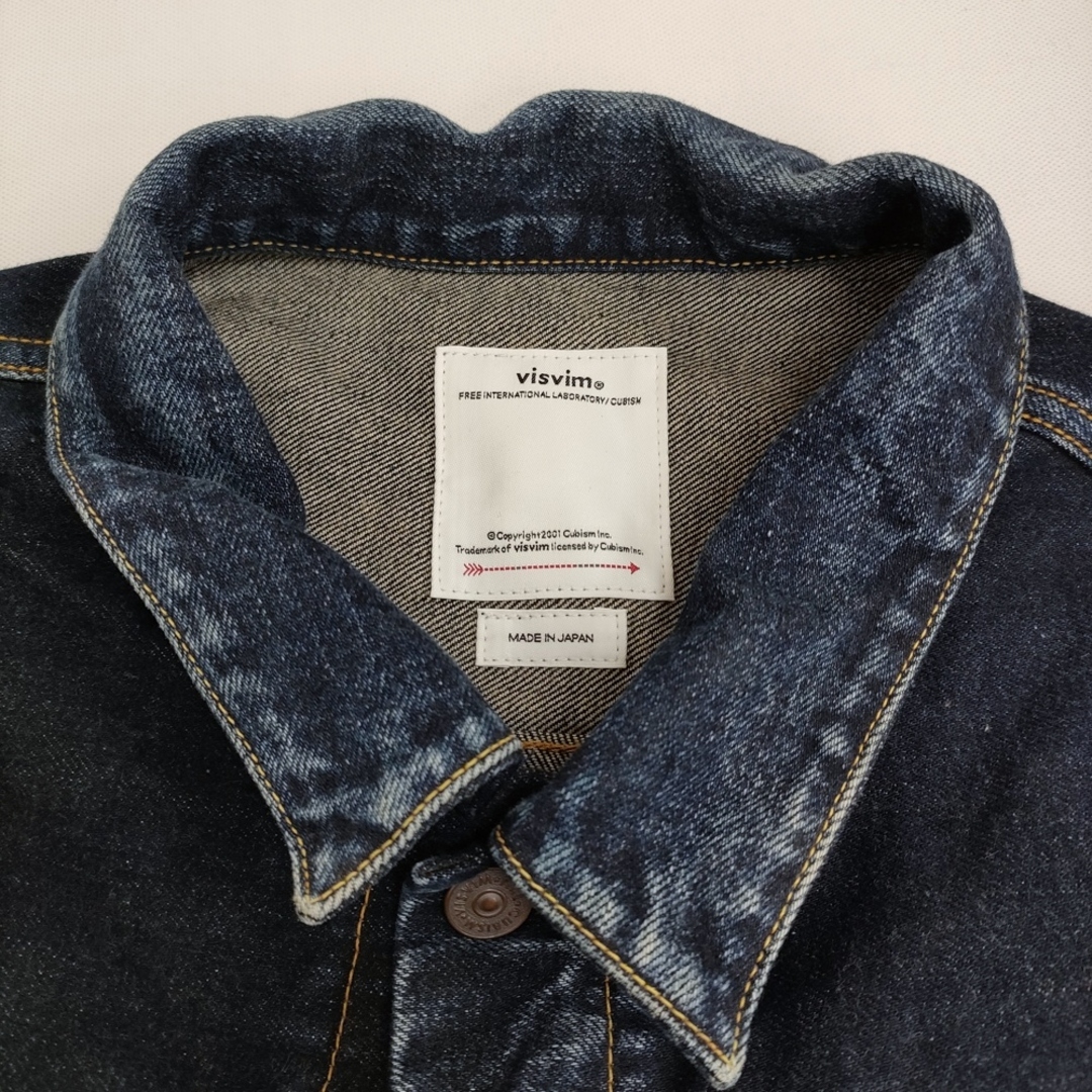 VISVIM - VISVIM 101XX JKT DMGD MUD OD 0124105006004 サイズ3 VISVIM - VISVIM 101XX JKT DMGD MUD OD 0124105006004 サイズ3