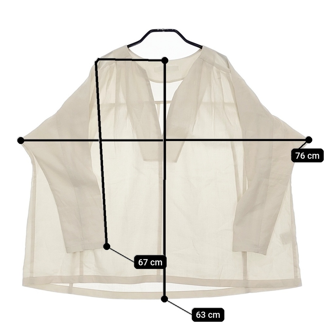 evam eva - evam eva cotton tuck pullover E251T073 サイズM evam eva - evam eva cotton tuck pullover E251T073 サイズM