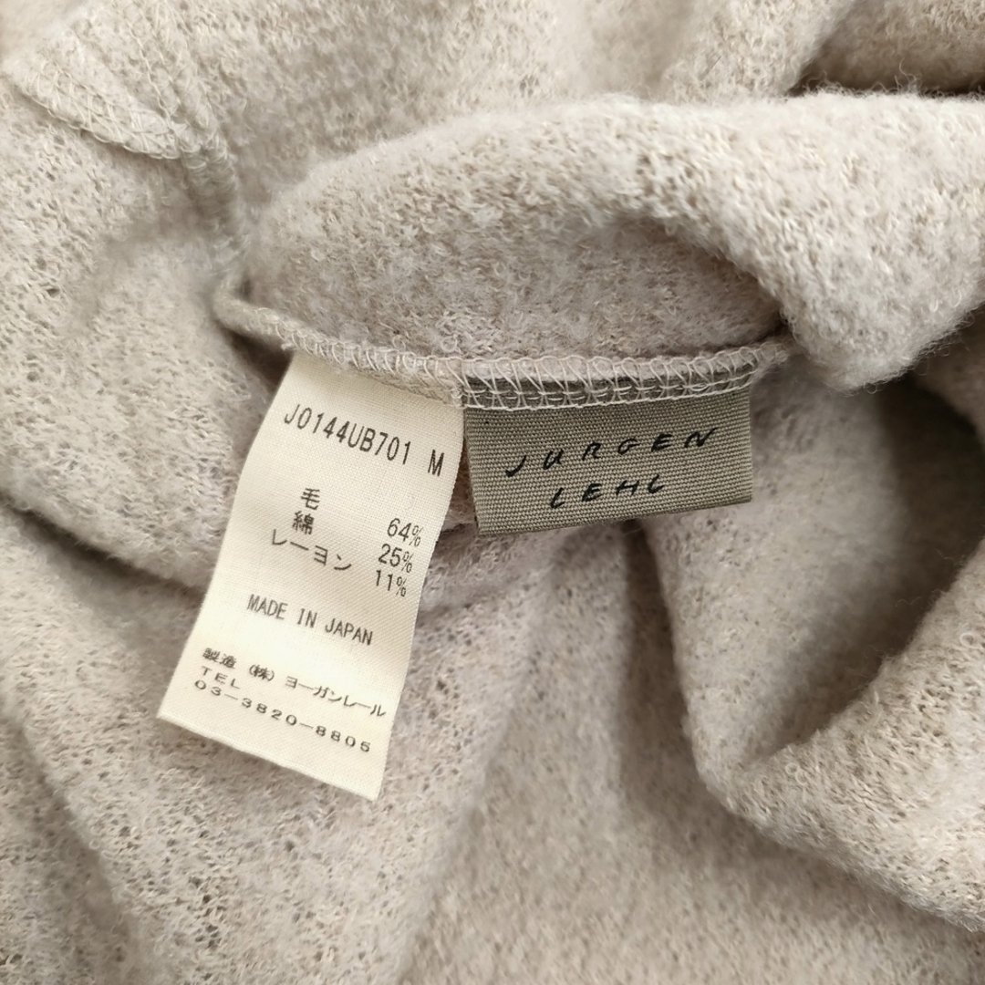 Jurgen Lehl - JURGEN LEHL J0144UB701 梨地ワイドモックネック Jurgen Lehl - JURGEN LEHL J0144UB701 梨地ワイドモックネック