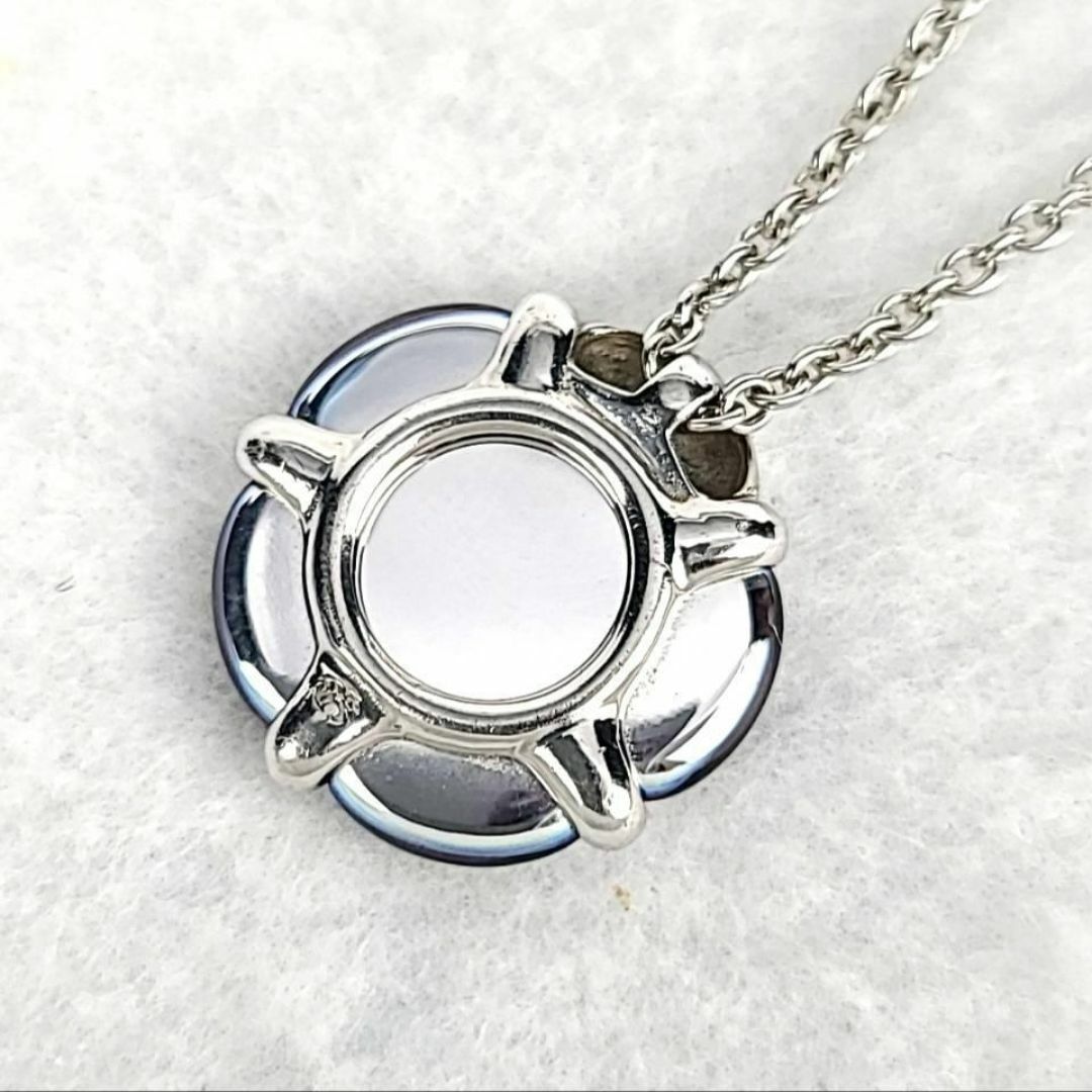 Baccarat - ◇極美品◇バカラ 925 フラワー ネックレス パープル Baccarat - ◇極美品◇バカラ 925 フラワー ネックレス パープル