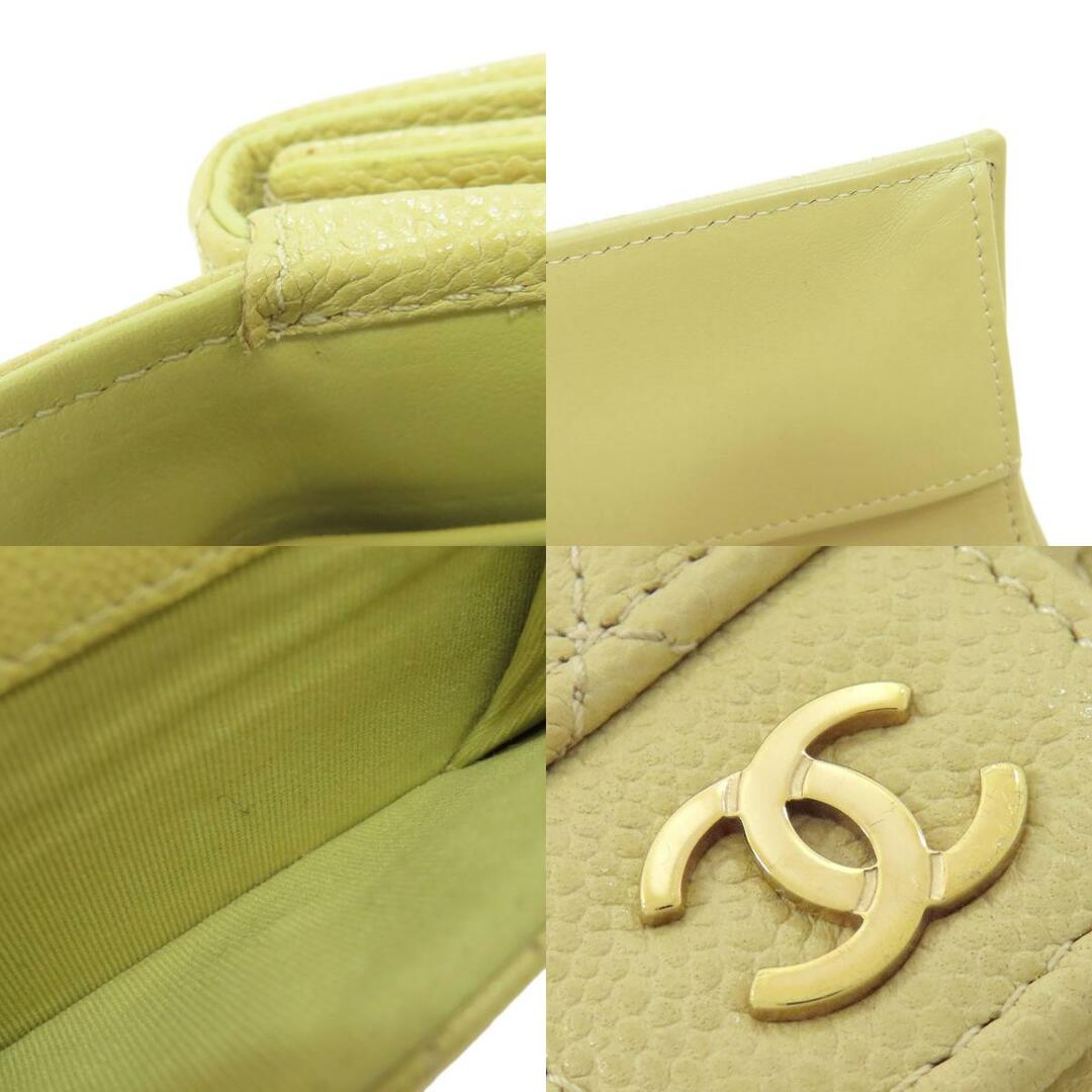 CHANEL - CHANEL マトラッセ ゴールド金具 二つ折り財布(小銭 CHANEL - CHANEL マトラッセ ゴールド金具 二つ折り財布(小銭