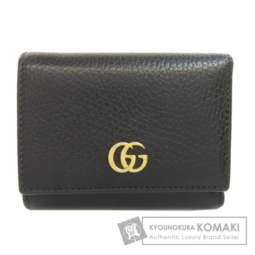 GUCCI - GUCCI 474746 GGマーモント ダブルG 二つ折り財布(小銭 GUCCI - GUCCI 474746 GGマーモント ダブルG 二つ折り財布(小銭