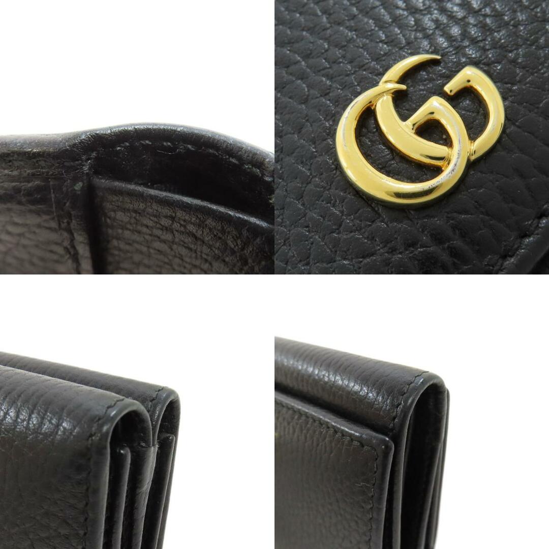 GUCCI - GUCCI 474746 GGマーモント ダブルG 二つ折り財布(小銭 GUCCI - GUCCI 474746 GGマーモント ダブルG 二つ折り財布(小銭