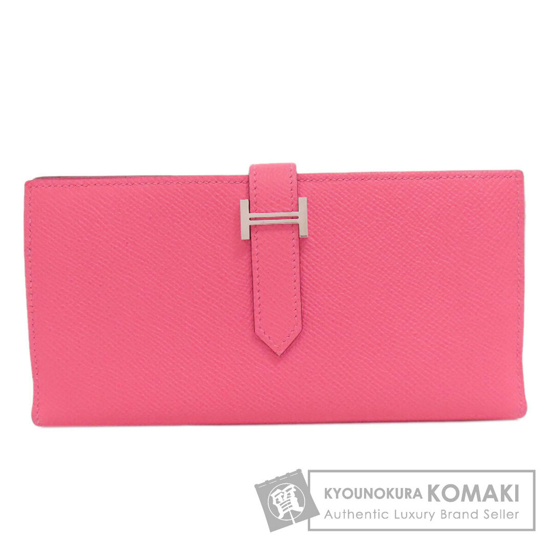 HERMES - HERMES ベアンスフレ シルバー金具 長財布(小銭入れ HERMES - HERMES ベアンスフレ シルバー金具 長財布(小銭入れ