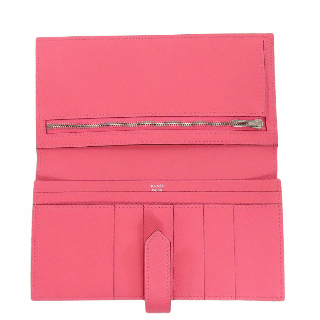 HERMES - HERMES ベアンスフレ シルバー金具 長財布(小銭入れ HERMES - HERMES ベアンスフレ シルバー金具 長財布(小銭入れ
