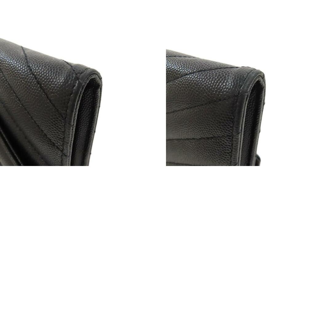 Yves Saint Laurent - YVES SAINT LAURENT Vステッチ 長財布 Yves Saint Laurent - YVES SAINT LAURENT Vステッチ 長財布