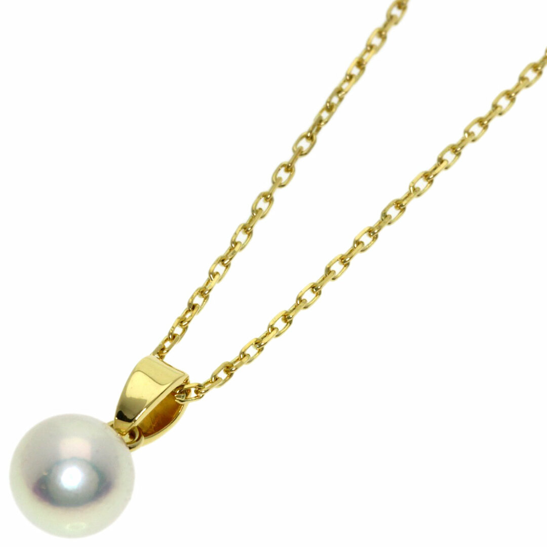 MIKIMOTO - MIKIMOTO パール 真珠 ネックレス K18YG レディース MIKIMOTO - MIKIMOTO パール 真珠 ネックレス K18YG レディース