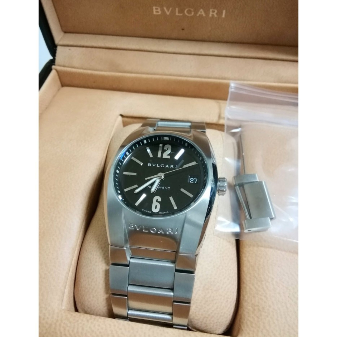 BVLGARI - 新品同様品。BVLGARI エルゴン 自動巻きデイト 腕時計 BVLGARI - 新品同様品。BVLGARI エルゴン 自動巻きデイト 腕時計