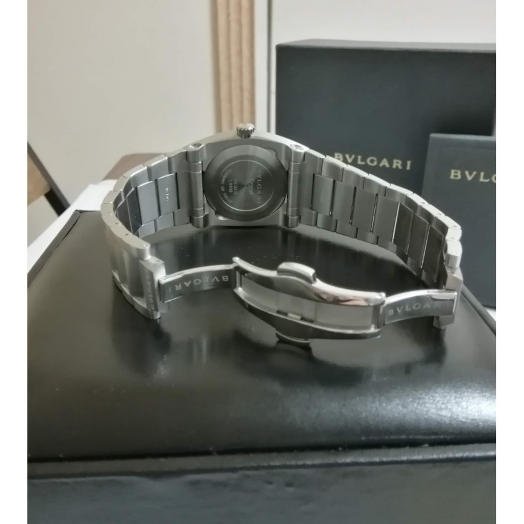 BVLGARI - 新品同様品。BVLGARI エルゴン 自動巻きデイト 腕時計 BVLGARI - 新品同様品。BVLGARI エルゴン 自動巻きデイト 腕時計