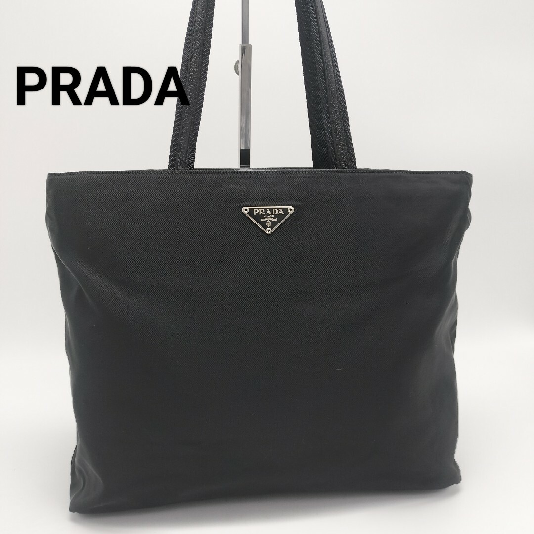 PRADA - 極美品✨プラダ トートバッグ ブラック 黒の通販 by PRADA - 極美品✨プラダ トートバッグ ブラック 黒の通販 by