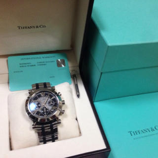 ティファニー(Tiffany & Co.)の『大幅値下げ中』ティファニー   TIFFANY＆Co. アトラス クロノグラフ(腕時計(アナログ))