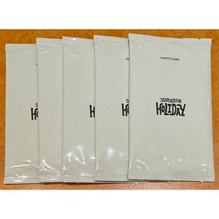 SEVENTEEN - 【新品未開封】SEVENTEEN セブチ HOLIDAY トレカ 5 SEVENTEEN - 【新品未開封】SEVENTEEN セブチ HOLIDAY トレカ 5