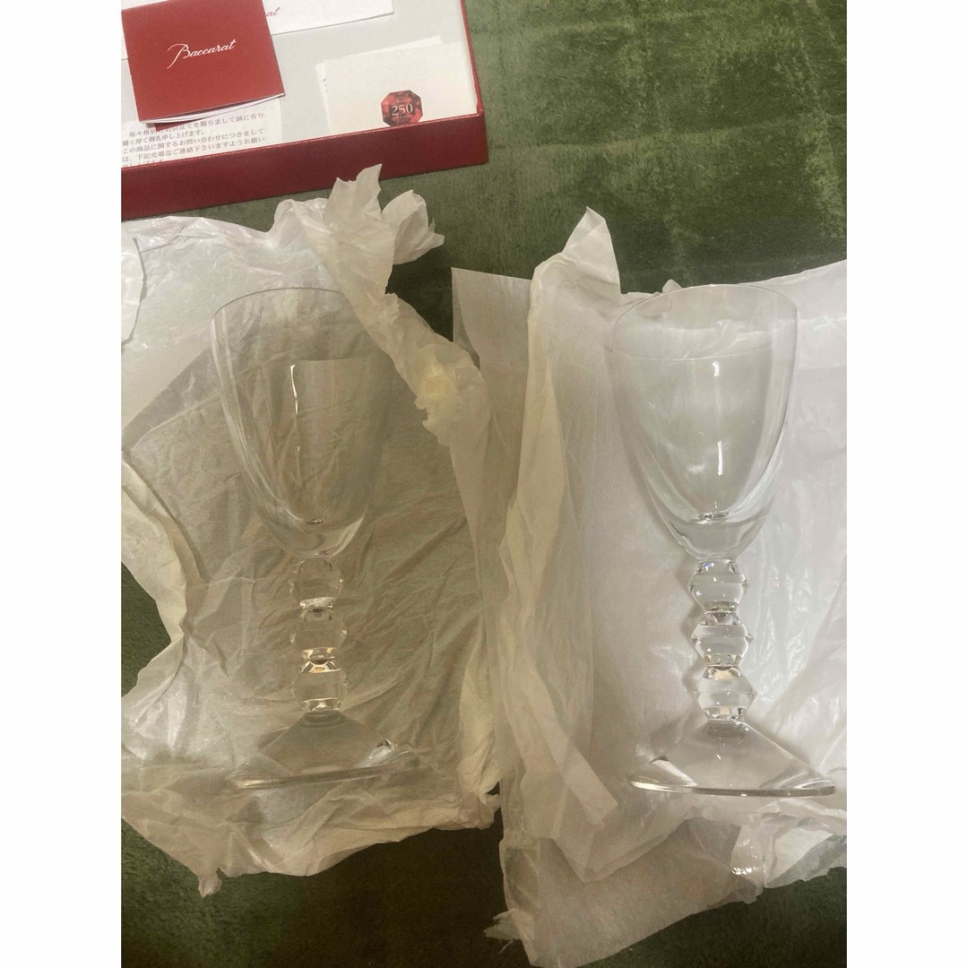 Baccarat - バカラベガ ペアセット 未使用品の通販 by けい's Baccarat - バカラベガ ペアセット 未使用品の通販 by けい's