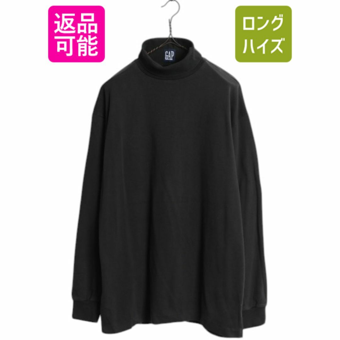 90s USA製 オールド ギャップ タートルネック 長袖 Tシャツ 90s USA製 オールド ギャップ タートルネック 長袖 Tシャツ