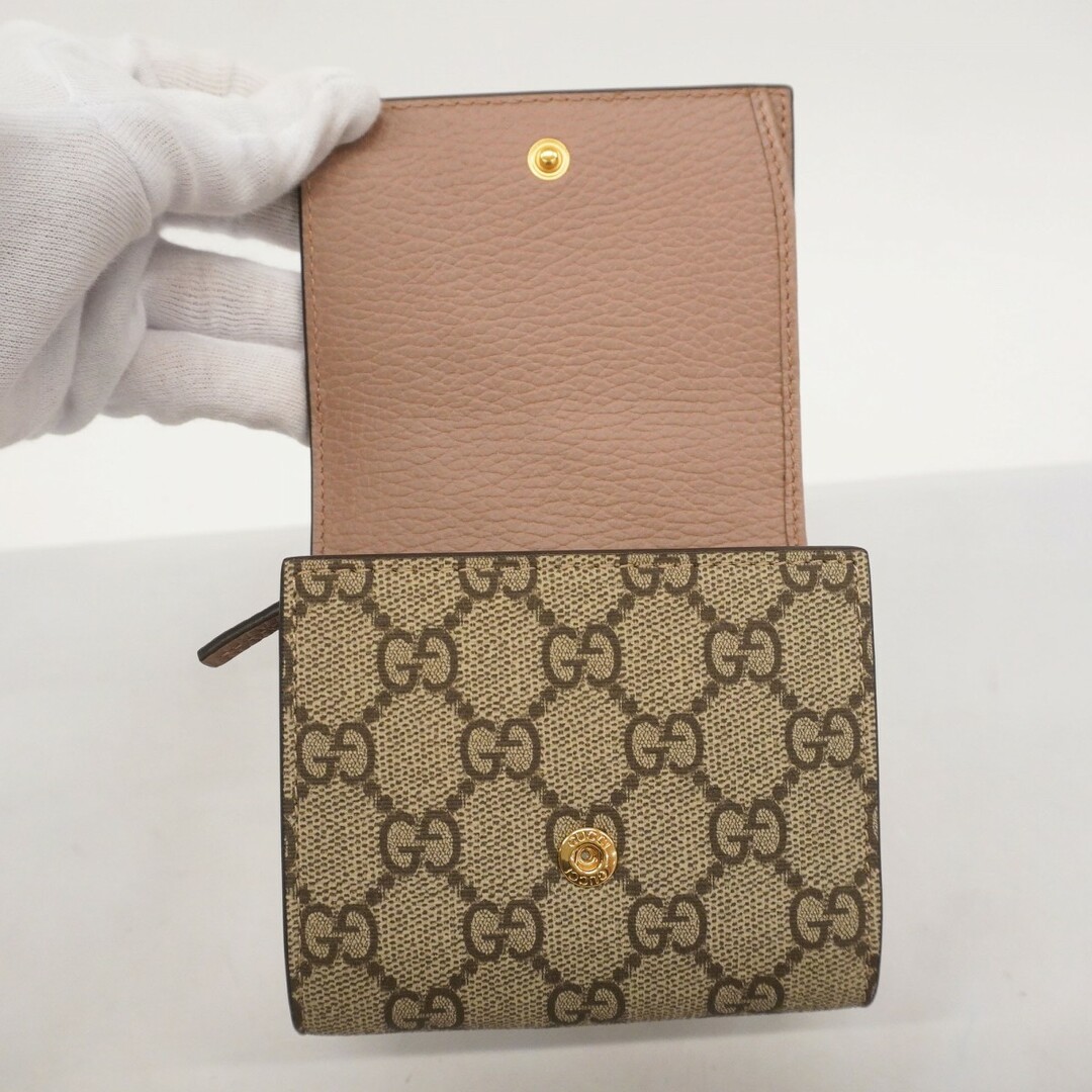 GUCCI - 【5dd5197】グッチ 財布 GGマーモント/GGスプリーム GUCCI - 【5dd5197】グッチ 財布 GGマーモント/GGスプリーム