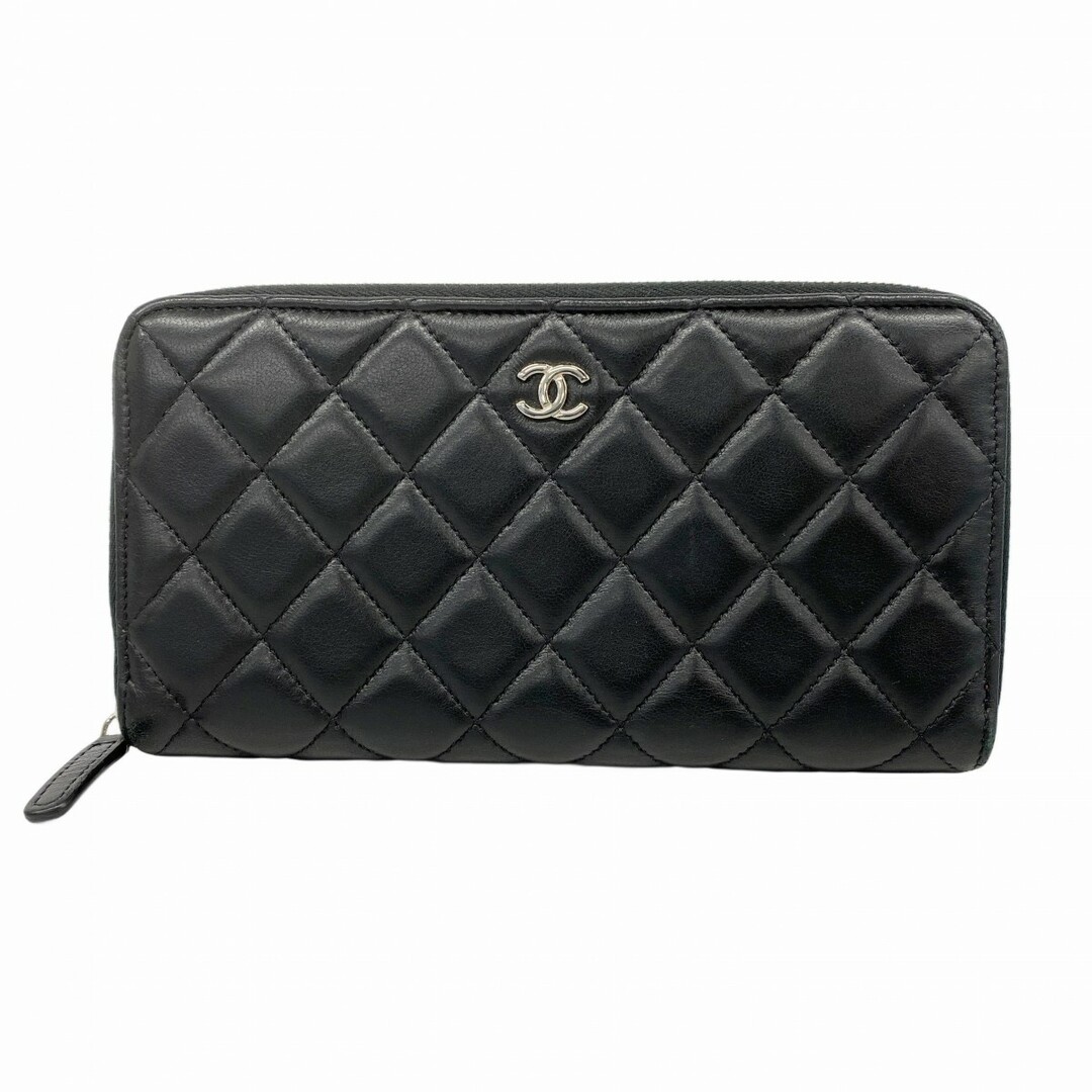 CHANEL - 【5dd5228】シャネル 長財布 マトラッセ ラムスキン CHANEL - 【5dd5228】シャネル 長財布 マトラッセ ラムスキン