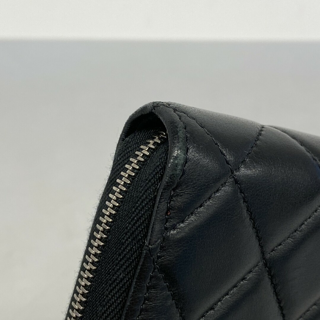 CHANEL - 【5dd5228】シャネル 長財布 マトラッセ ラムスキン CHANEL - 【5dd5228】シャネル 長財布 マトラッセ ラムスキン