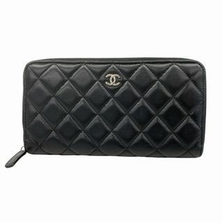 CHANEL - 【5dd5228】シャネル 長財布 マトラッセ ラムスキン CHANEL - 【5dd5228】シャネル 長財布 マトラッセ ラムスキン