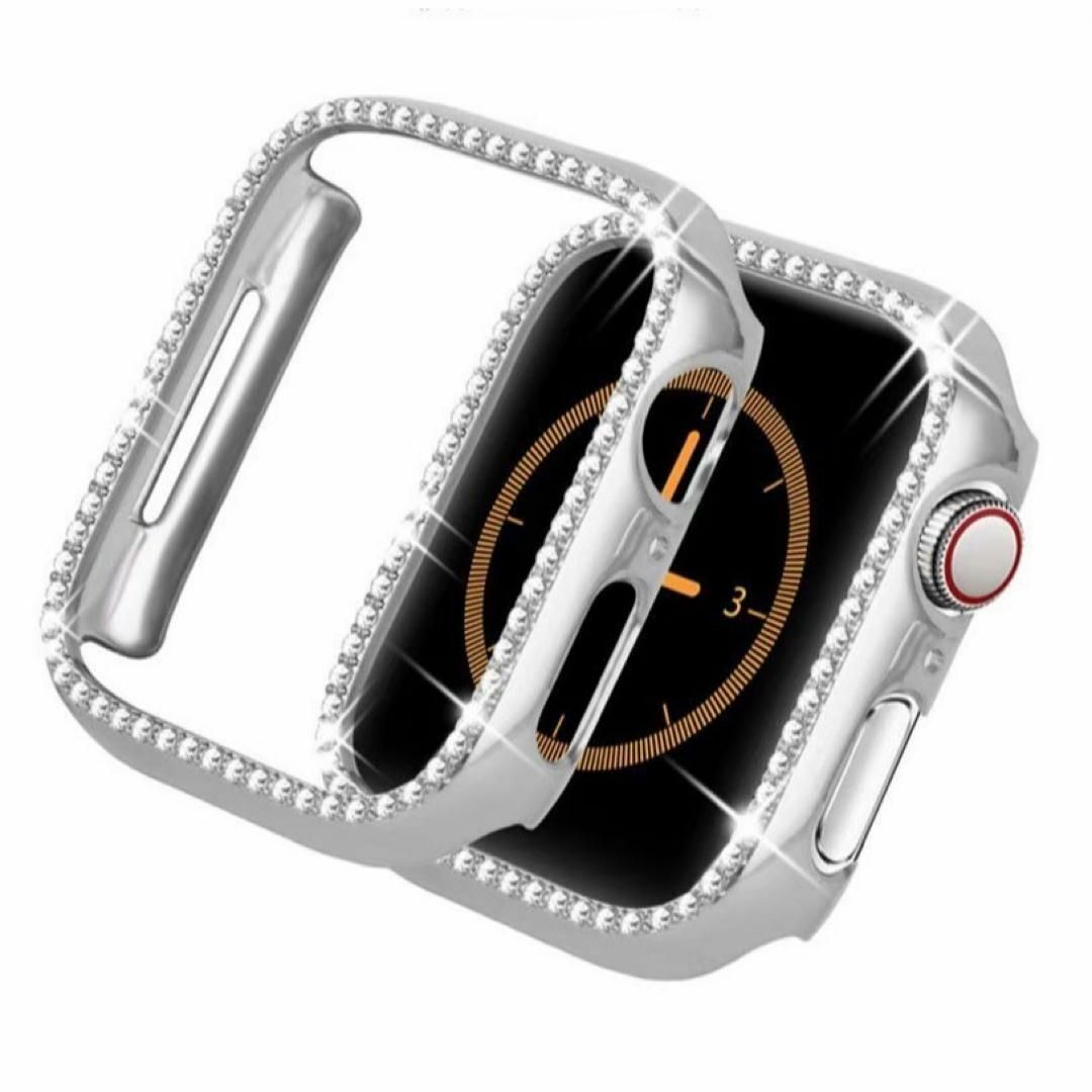 Apple Watch - 匿名配送 アップルウォッチ カバー キラキラ Apple Watch - 匿名配送 アップルウォッチ カバー キラキラ