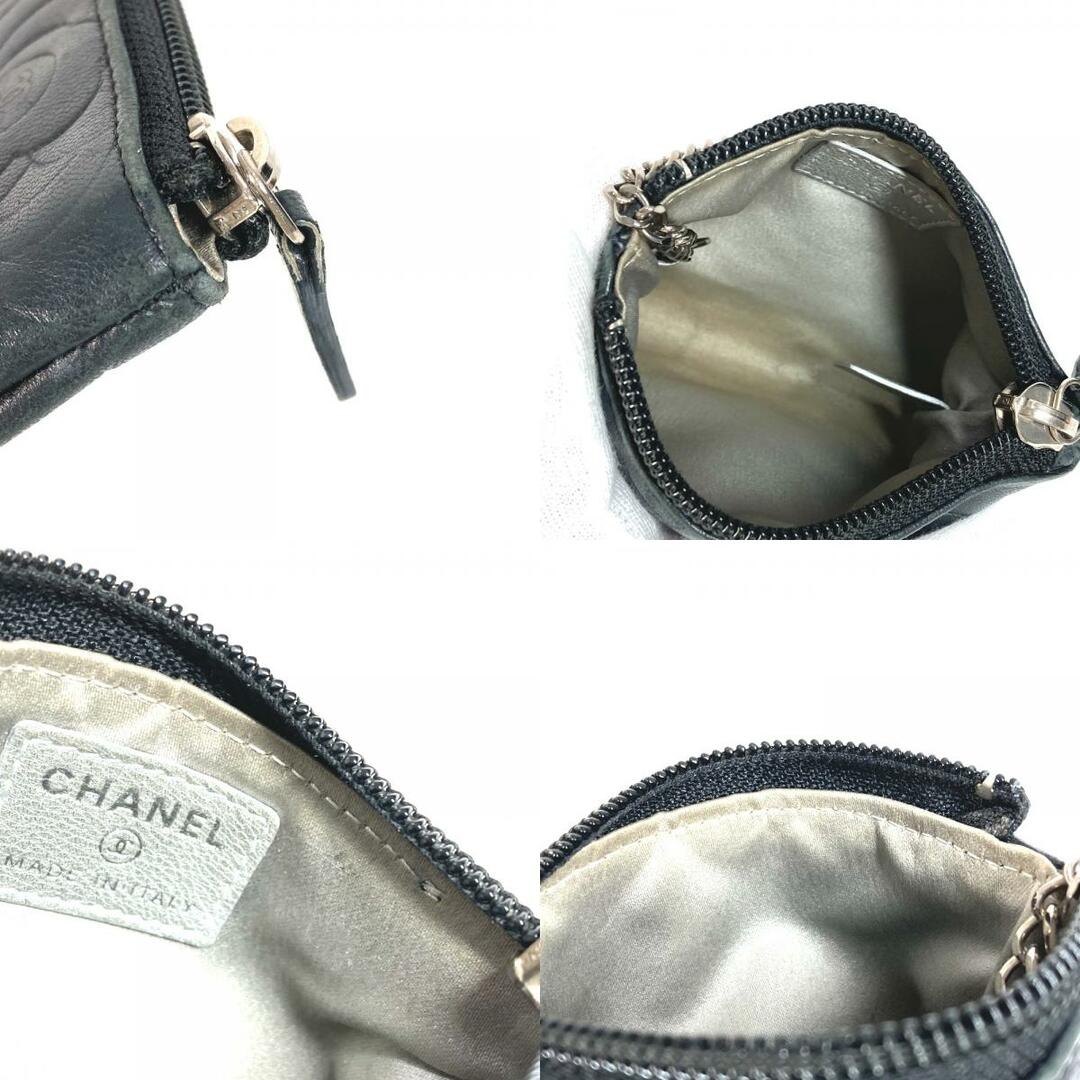 CHANEL - シャネル CHANEL カメリア CC コインケース キーリング CHANEL - シャネル CHANEL カメリア CC コインケース キーリング