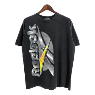 Reebok - 90年代 Reebok リーボック メタリックロゴ 半袖T Reebok - 90年代 Reebok リーボック メタリックロゴ 半袖T