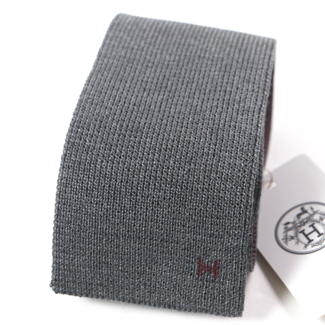 HERMES - 未使用品▽HERMES エルメス シルク100% Hロゴ HERMES - 未使用品▽HERMES エルメス シルク100% Hロゴ