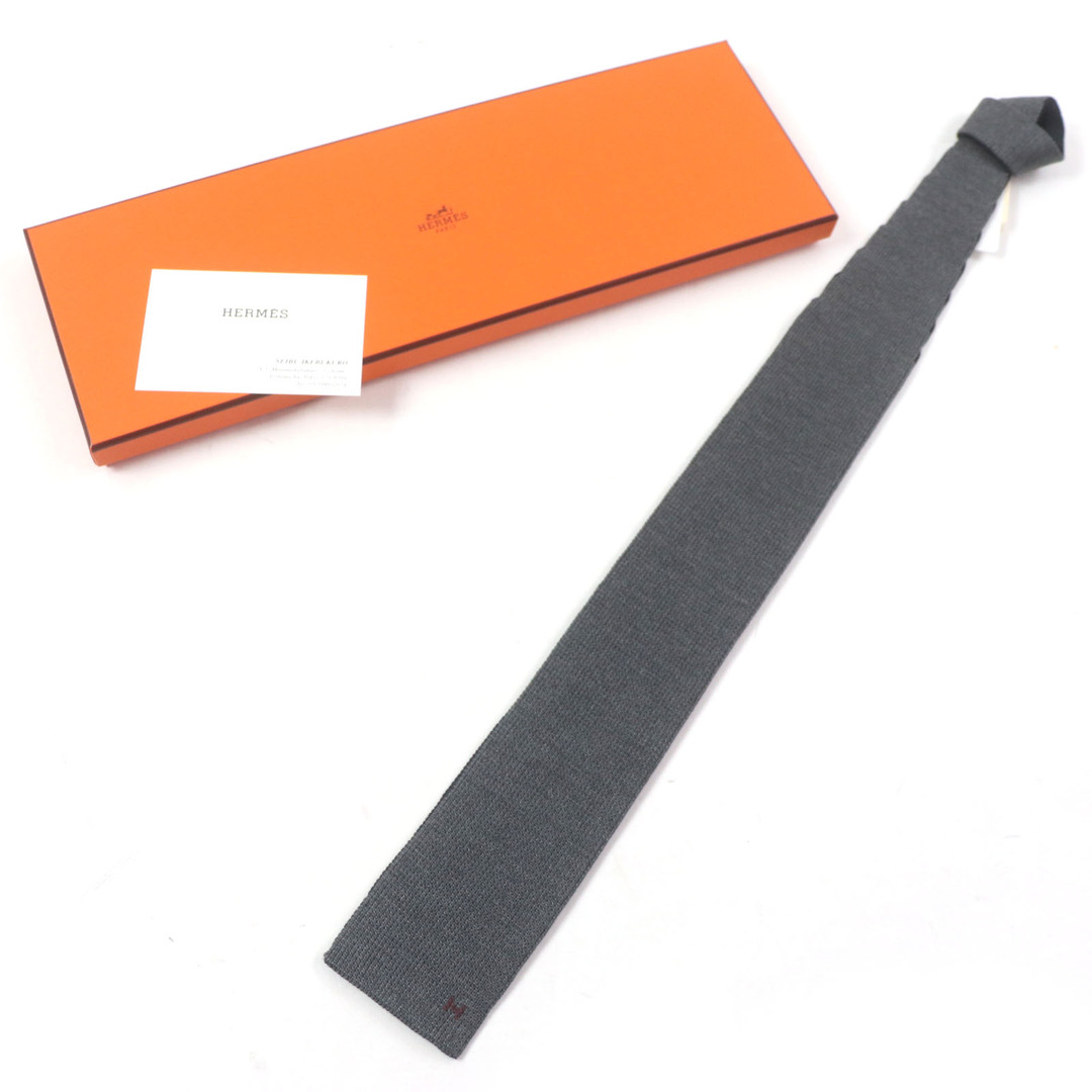 HERMES - 未使用品▽HERMES エルメス シルク100% Hロゴ HERMES - 未使用品▽HERMES エルメス シルク100% Hロゴ